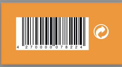 Good Mood DE Sticker (Orange)